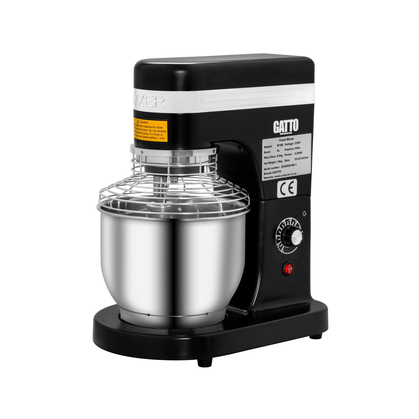 5L Planetary Mixer - 3 Speed — view 1