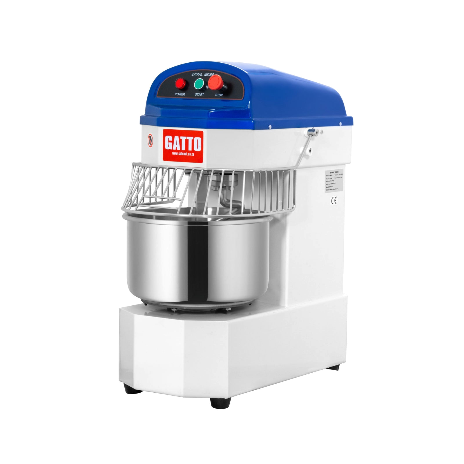 20L Dough Mixer 220V - 1 Speed — view 1