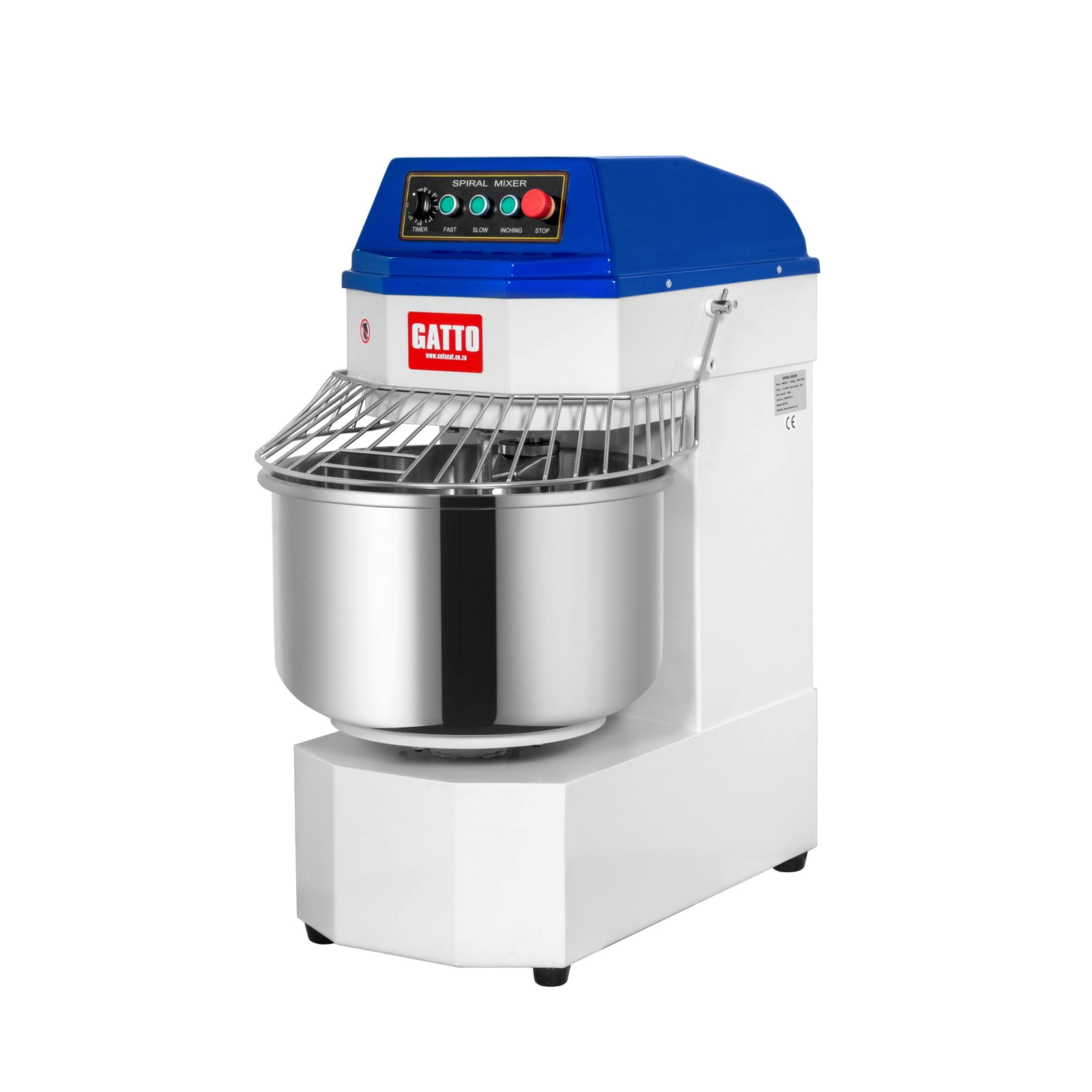80L Dough Mixer 380V - 2 Speed — view 1
