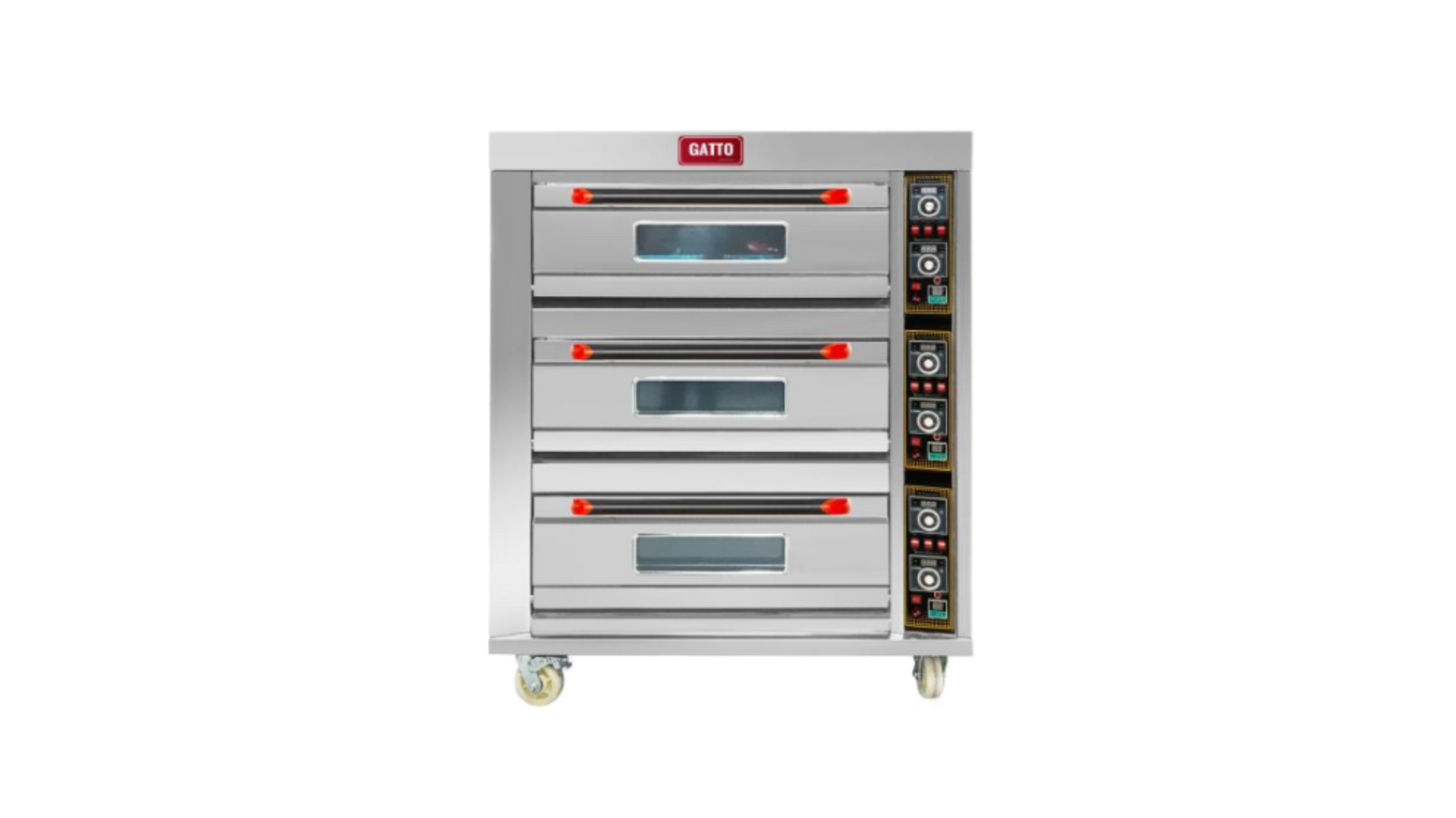 3 Deck 6 Tray Gas Oven — view 1
