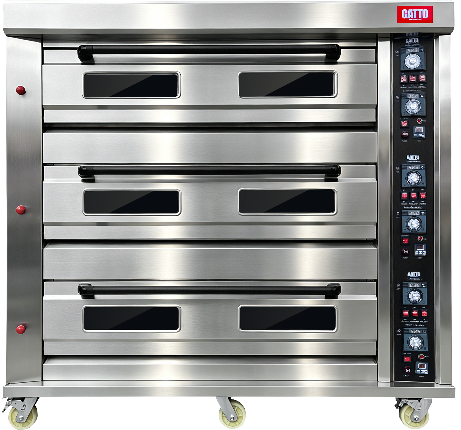 3 Deck 9 Tray Gas Oven — view 1